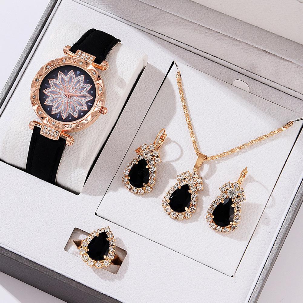 Jewelry Watches Luxury - Women's Quartz Watch Luxury Women Ring