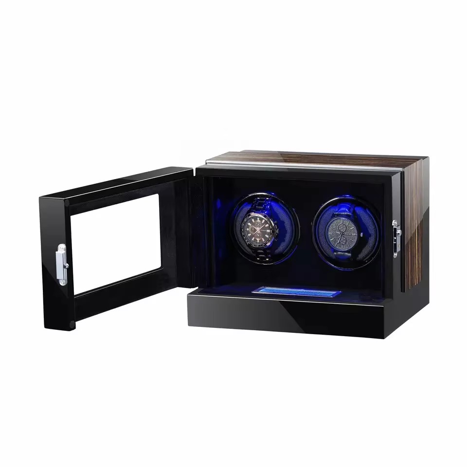 Automatic Watch Winder - 2 Slots Protective Luxury Watch Winder