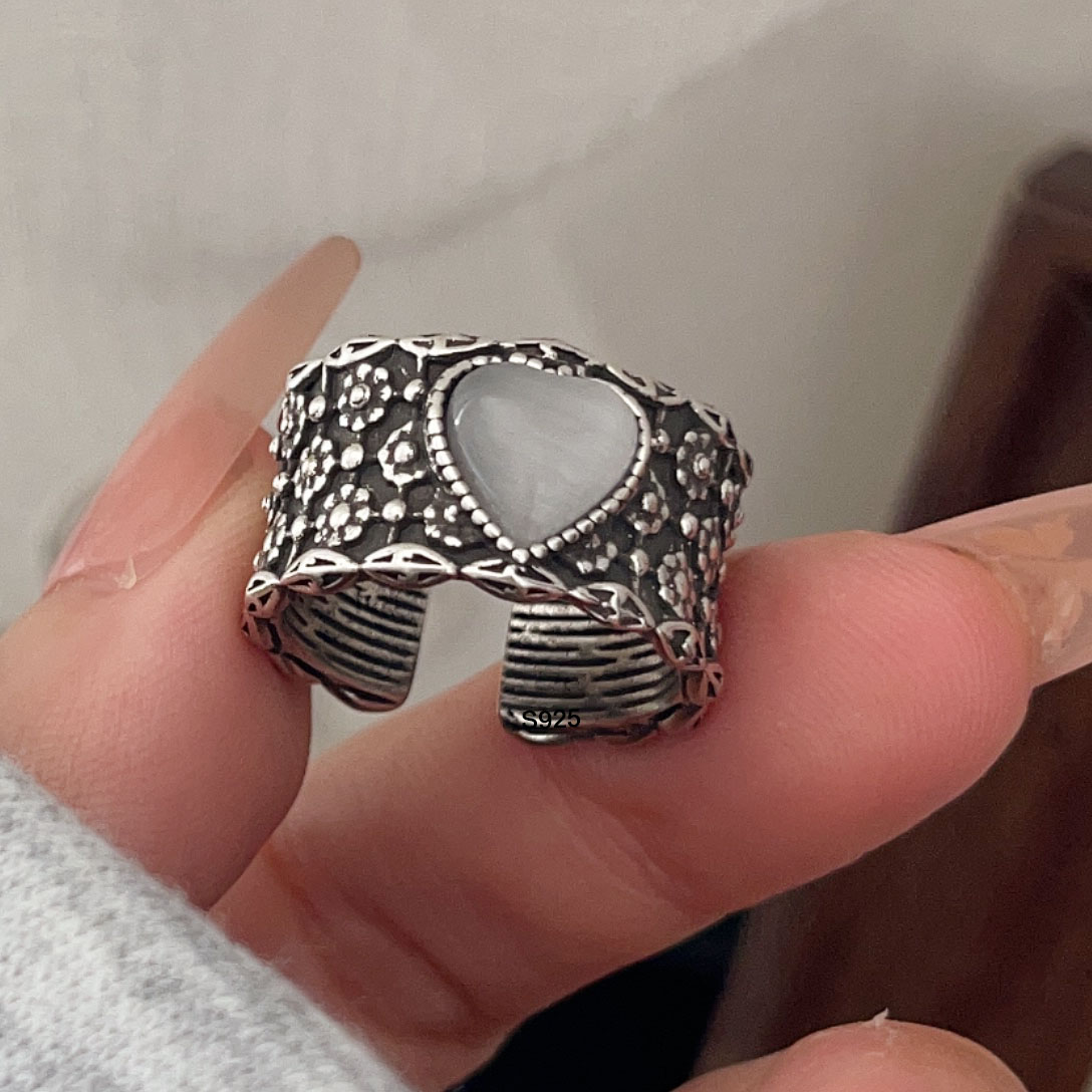 Statement Cocktail Ring - 925 Sterling Silver Rings For Women