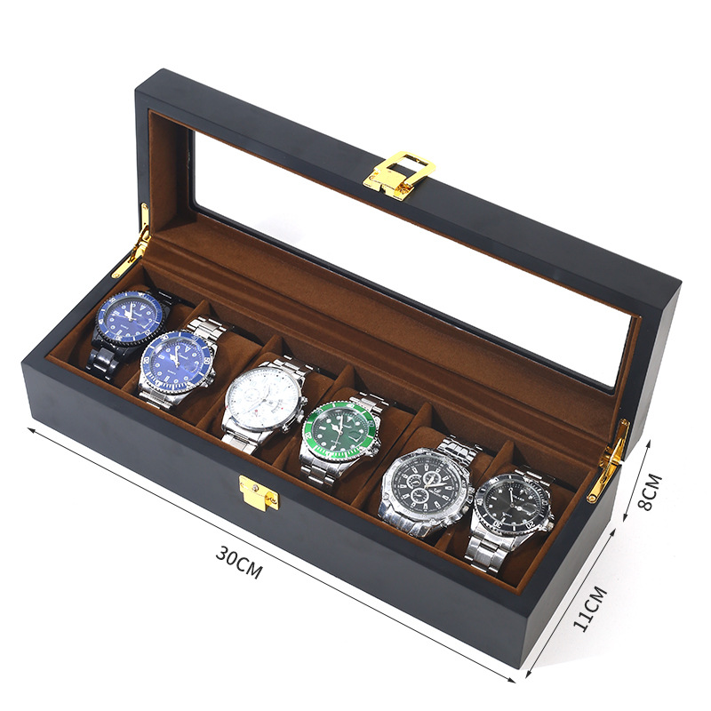 6/10/12 Grids Luxury Handmade  - Jewelry Box That Holds Watches review and price