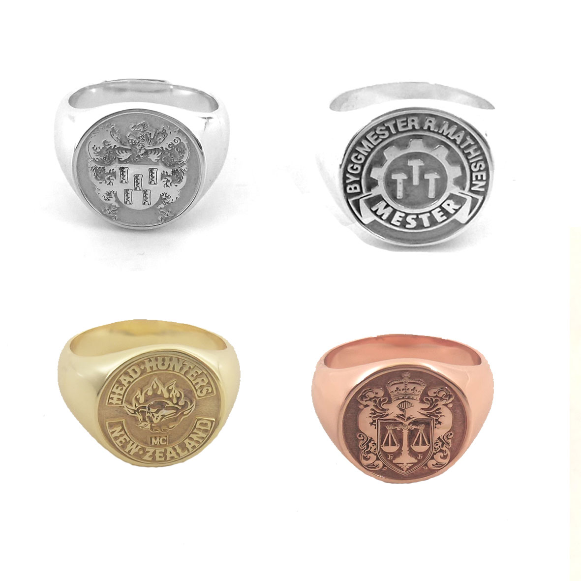 Custom Engraved 17mm Round Top - Statement Cocktail Ring review and price