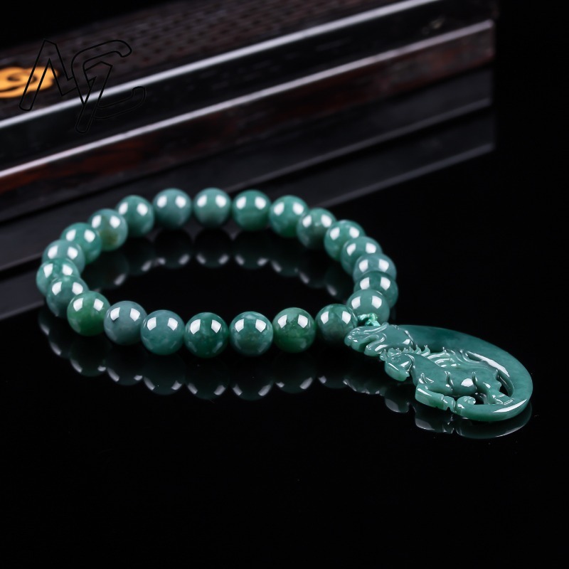 Natural Jadeite Blue Water Zod - The Jewelry & Watches review and price