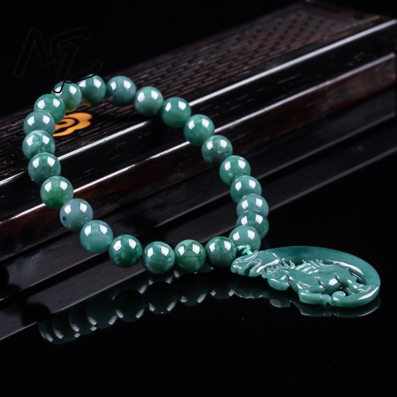 Natural Jadeite Blue Water Zod - The Jewelry & Watches review and price