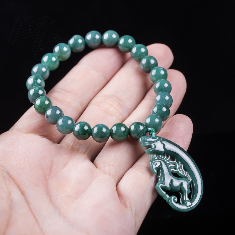 Natural Jadeite Blue Water Zod - The Jewelry & Watches review and price