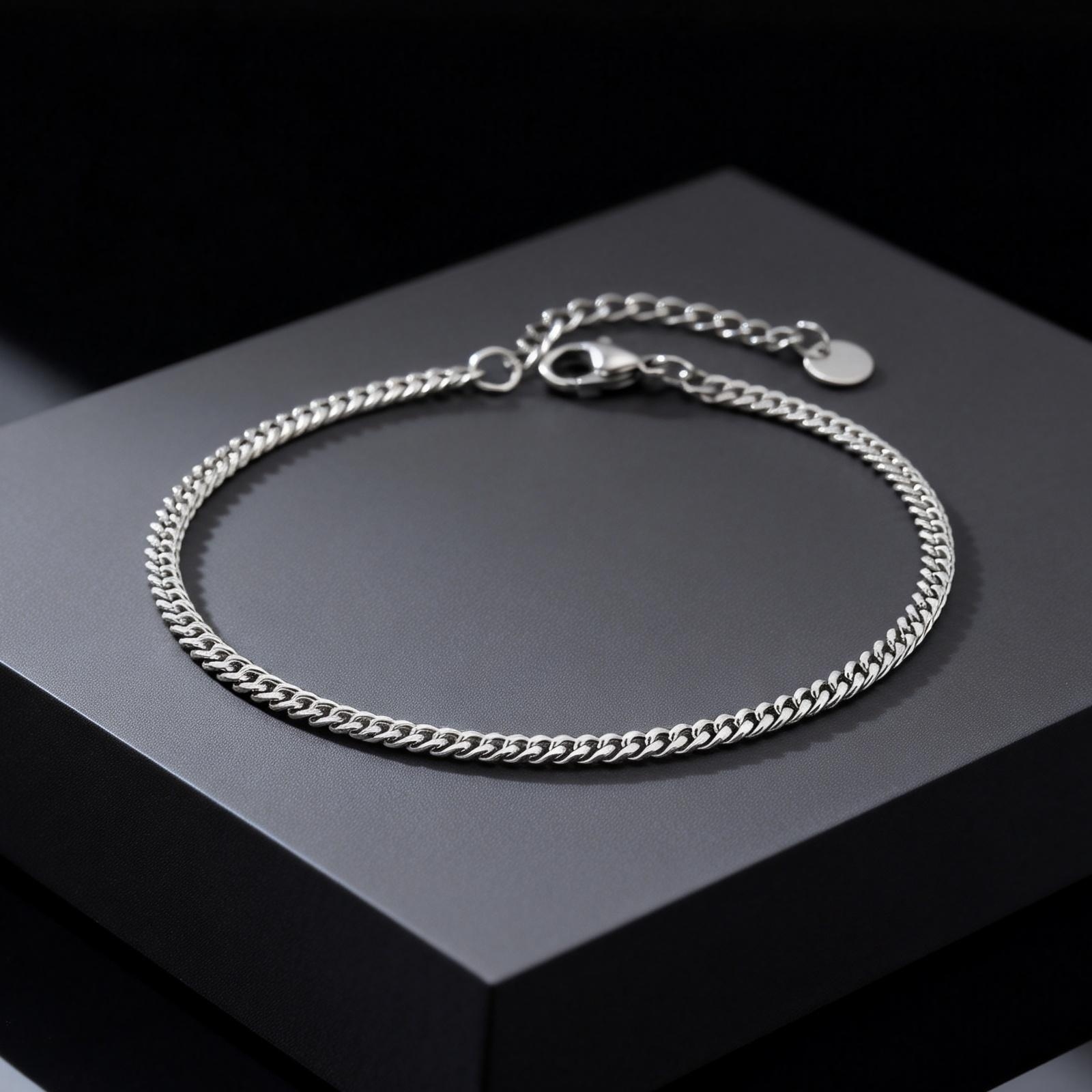 Minimalist Stainless Steel Ank - Jc Jewelry & Watches Photos review and price
