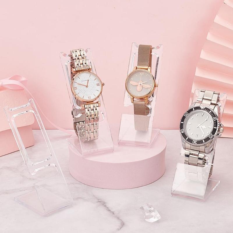 Simple Clear Acrylic Watch Dis - Jewelry Or Watches review and price