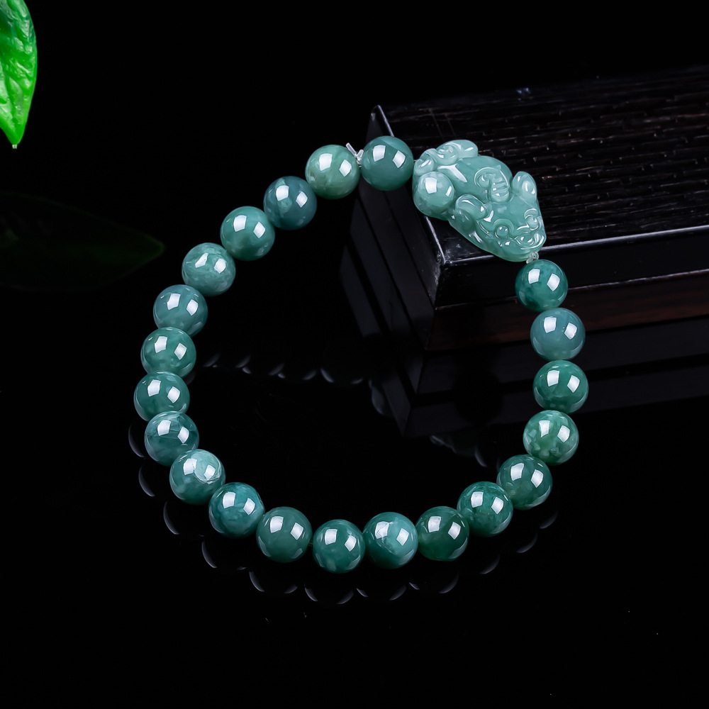 Natural Burmese Jadeite Pixiu  - The Jewelry & Watches review and price