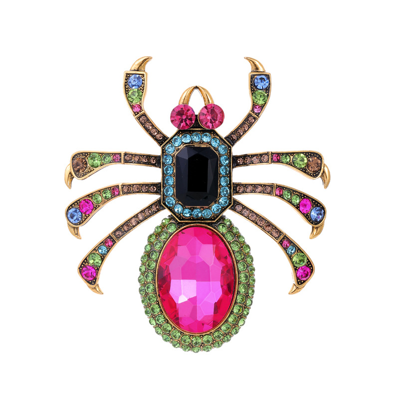 Hot Punk Exaggerated Spider Br - Al Ain Jewelry & Watches Exhibition 2025 review and price