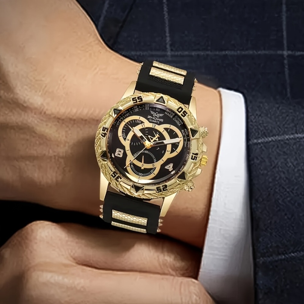 4‑Piece Luxury Men’s Watch and - Jewelry Type Watches review and price