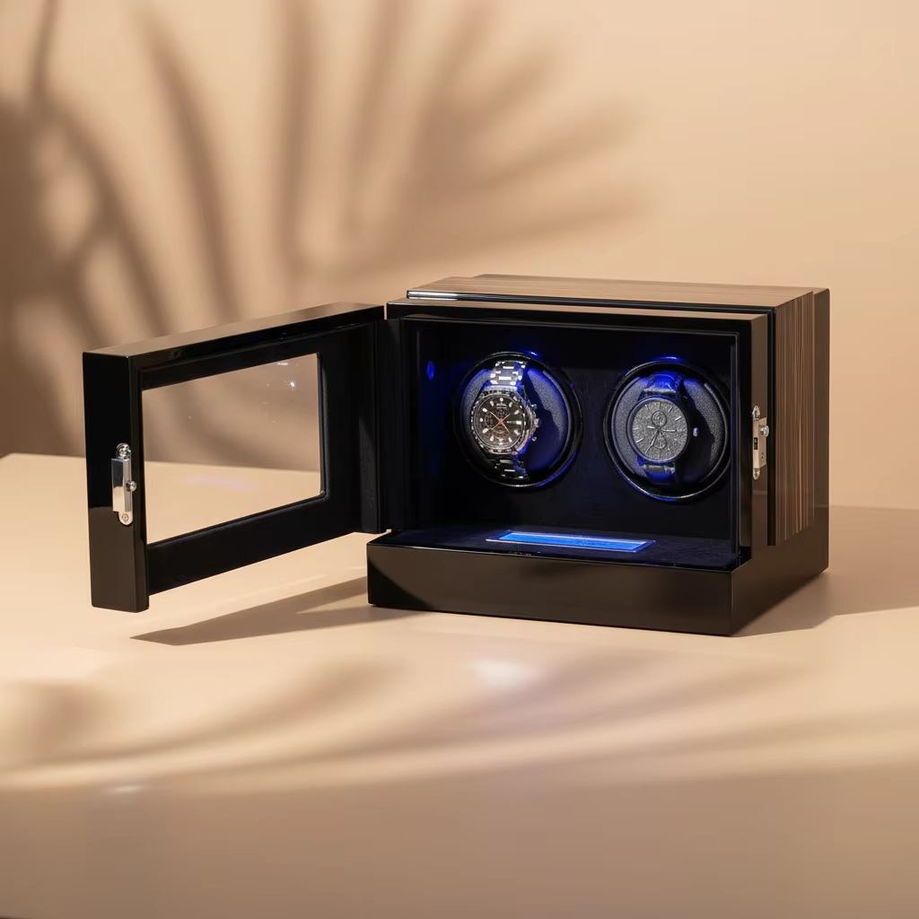 2 Slots Protective Luxury Watc - Automatic Watch Winder review and price