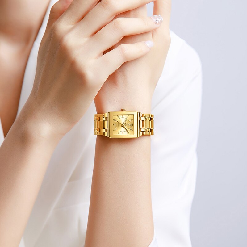 LiEBIG Luxury Golden Quartz Wr - Jewelry Style Watches review and price