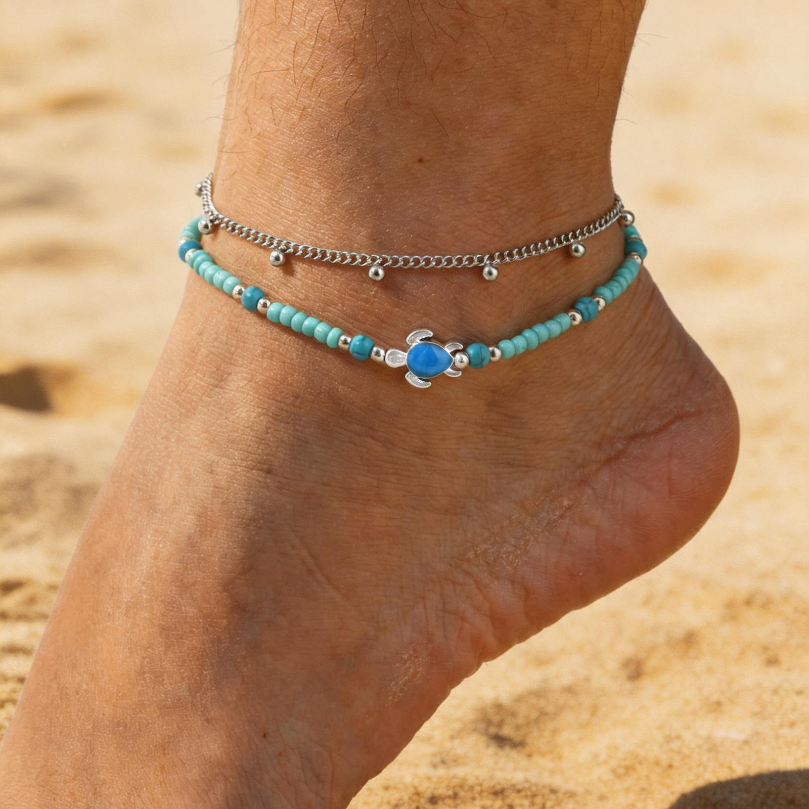 Anklet Set Stainless Steel Lay - Jc Jewelry & Watches Photos review and price