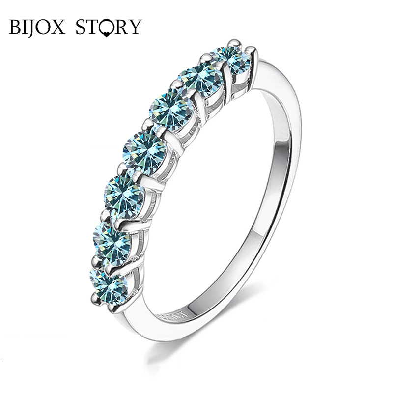 BIJOX STORY 3mm Gemstone Moiss - Statement Cocktail Ring review and price