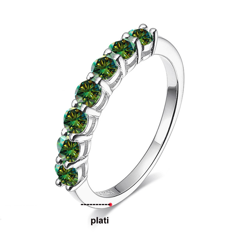 BIJOX STORY 3mm Gemstone Moiss - Statement Cocktail Ring review and price