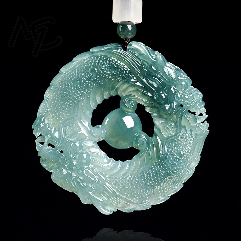 Natural Real Emerald Blue Wate - The Jewelry & Watches review and price