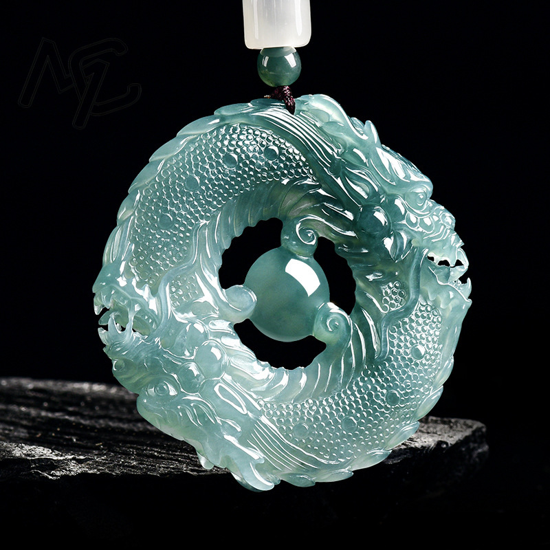 Natural Real Emerald Blue Wate - The Jewelry & Watches review and price
