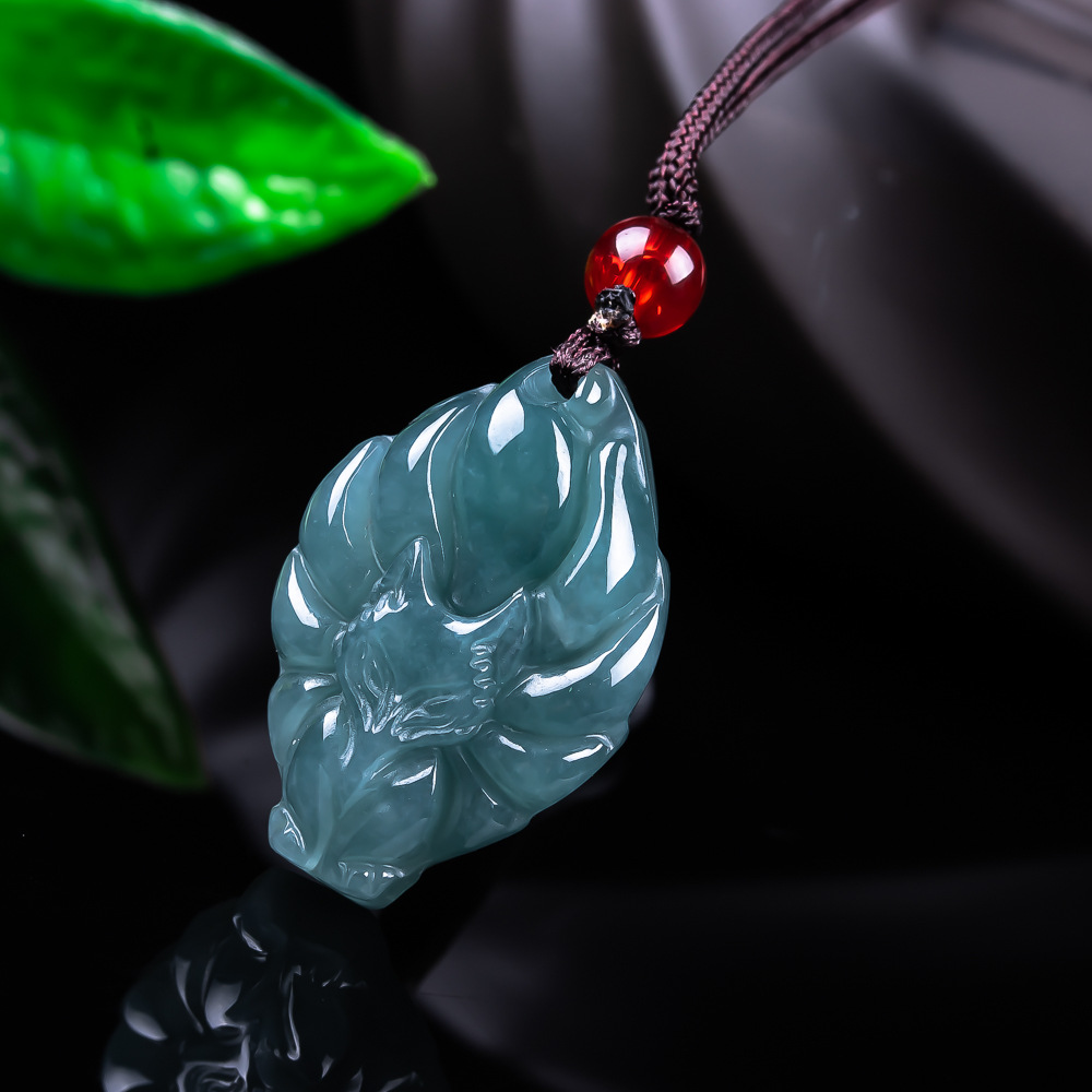 Natural Burmese Jadeite Fox Pe - The Jewelry & Watches review and price