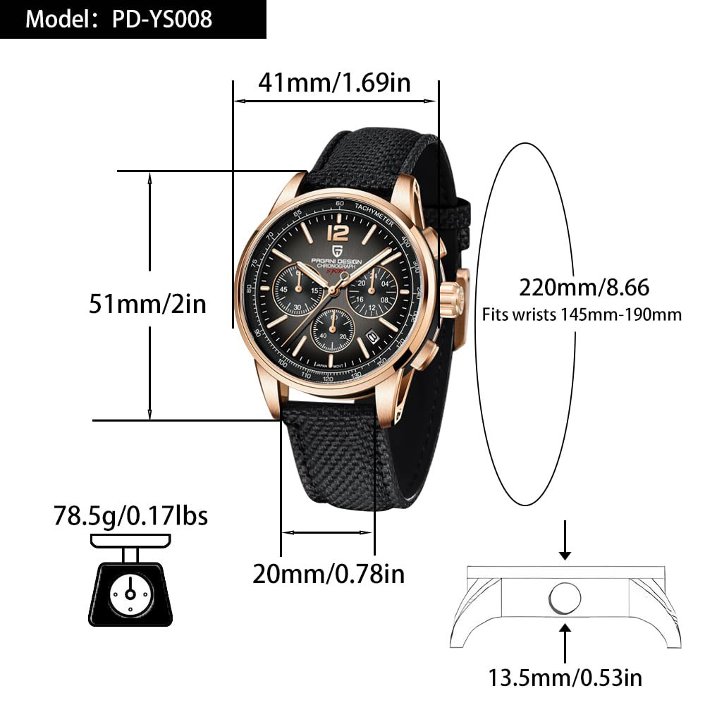 PAGANI DESIGN New Mens Watch 4 - Jewelry Style Watches review and price