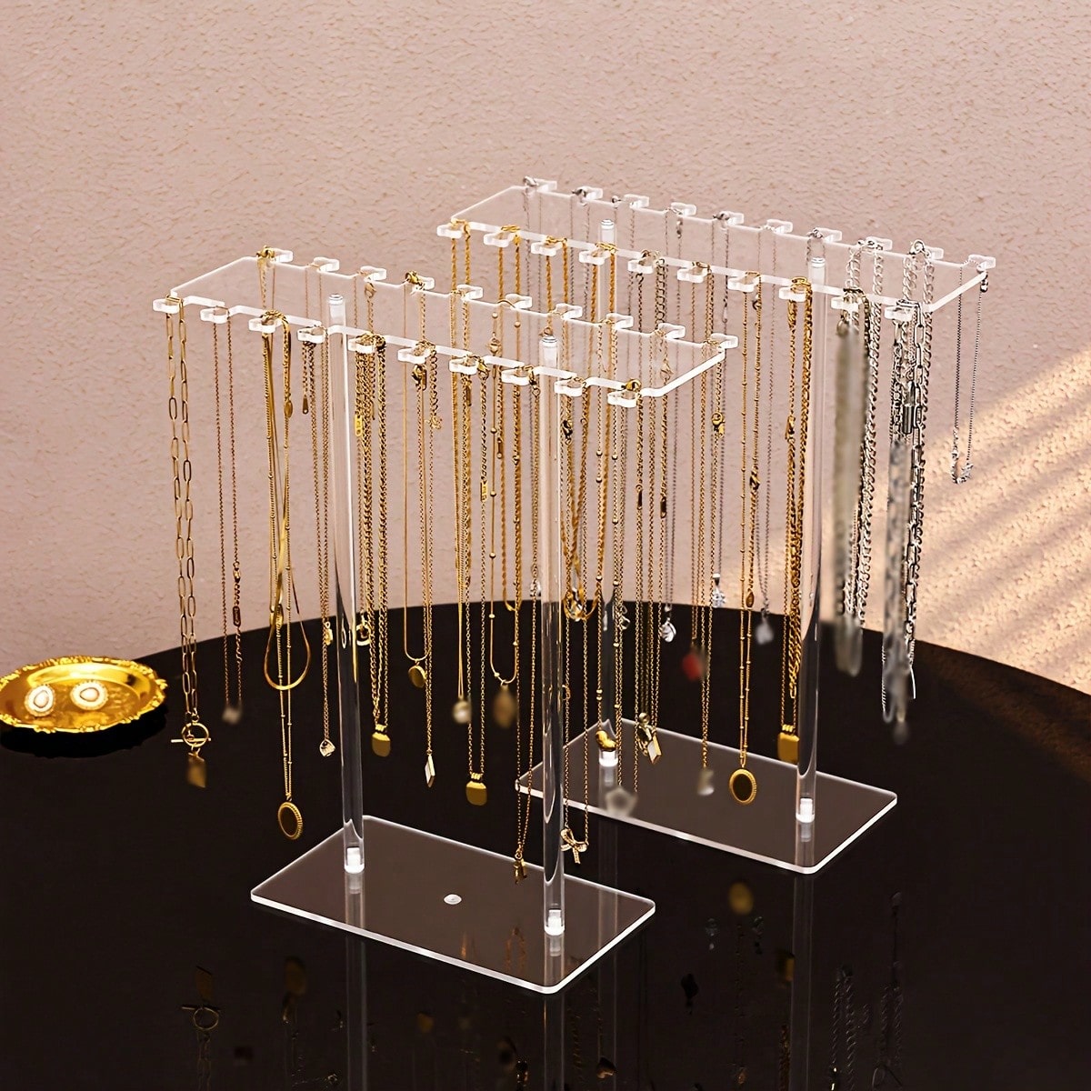1pc Premium Clear Acrylic Neck - Al Ain Jewelry & Watches Exhibition 2025 review and price
