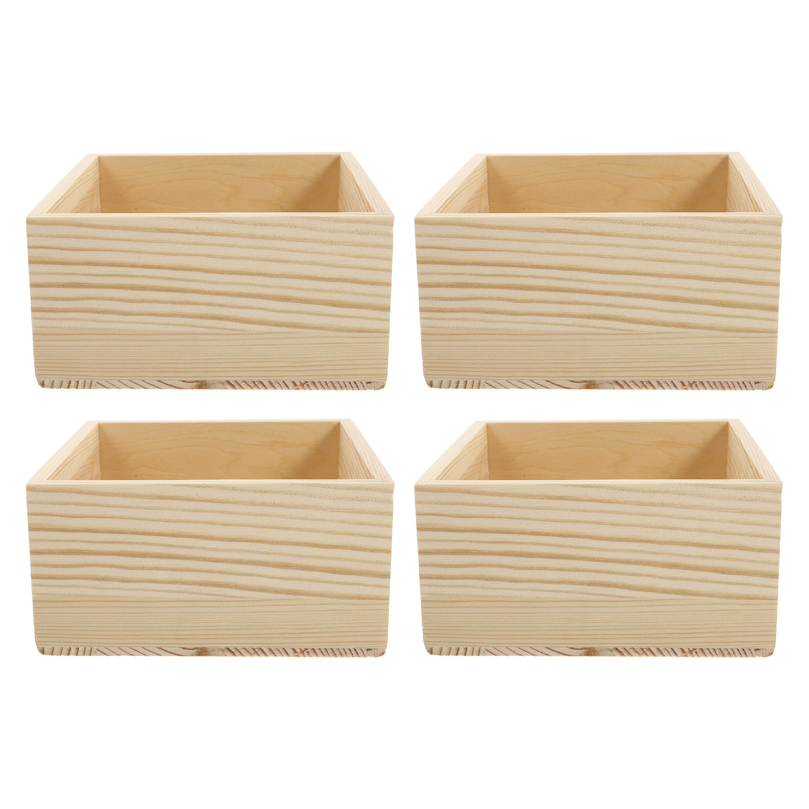 4Pcs Natural Solid Wood Jewelr - Jewelry Box That Holds Watches review and price