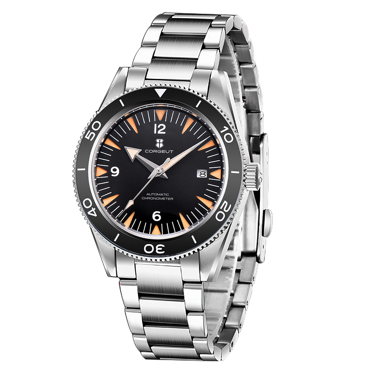 41MM Diving Corgeut Men's Watc - Automatic Watch Winder review and price