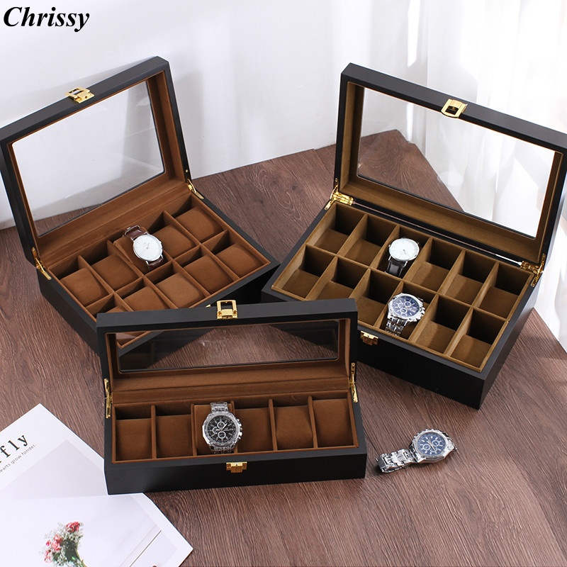 Handmade Luxury Wooden 6/10/12 - Jewelry Box That Holds Watches review and price