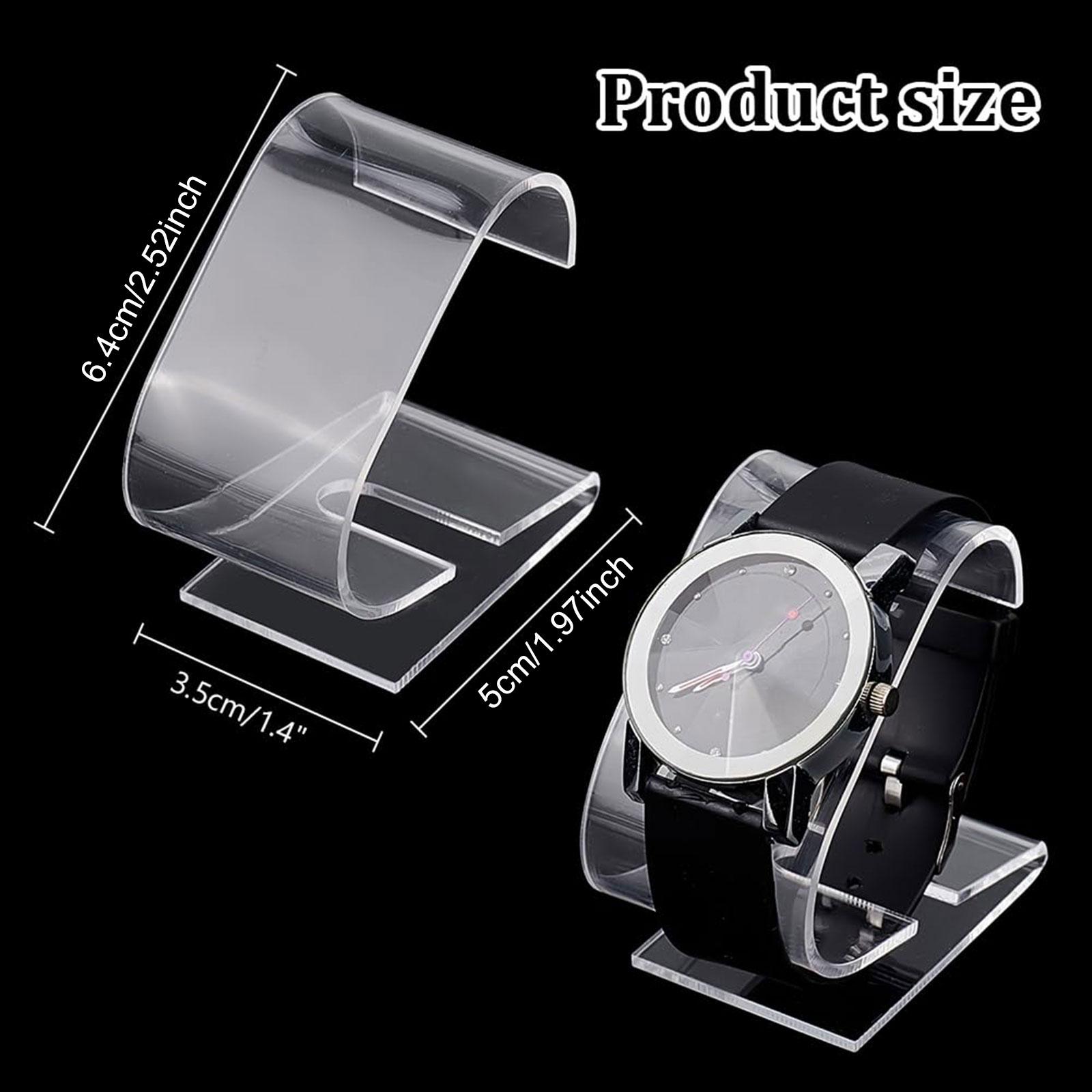 Watch Display Stand Acrylic Cl - Jewelry Or Watches review and price