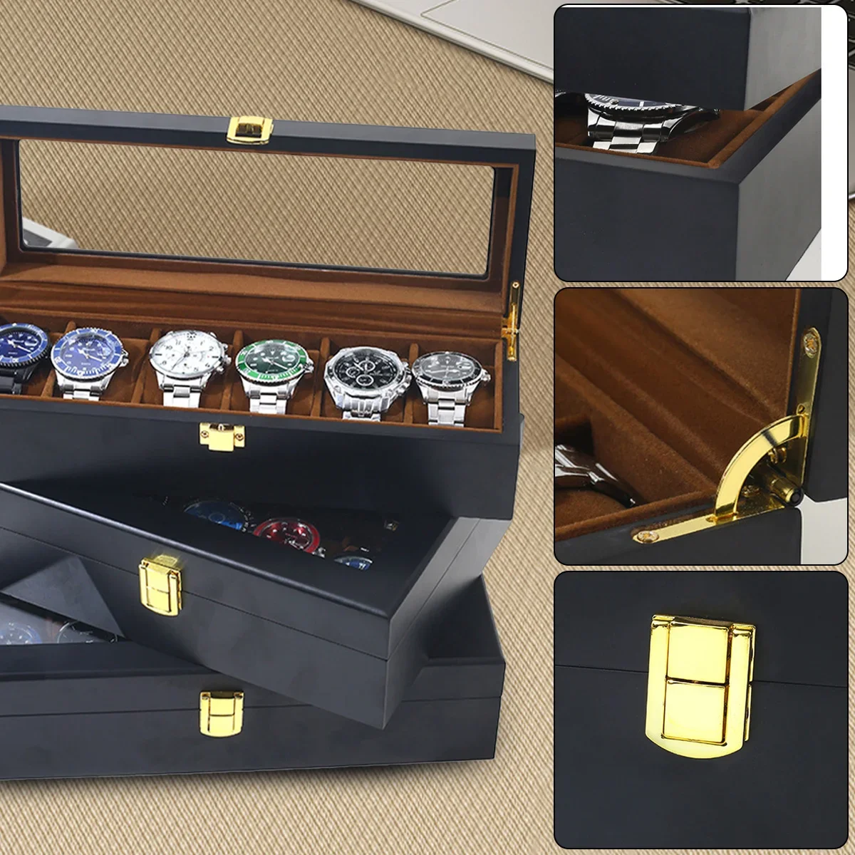 HOT Handmade Luxury Wooden6/10 - Jewelry Box That Holds Watches review and price