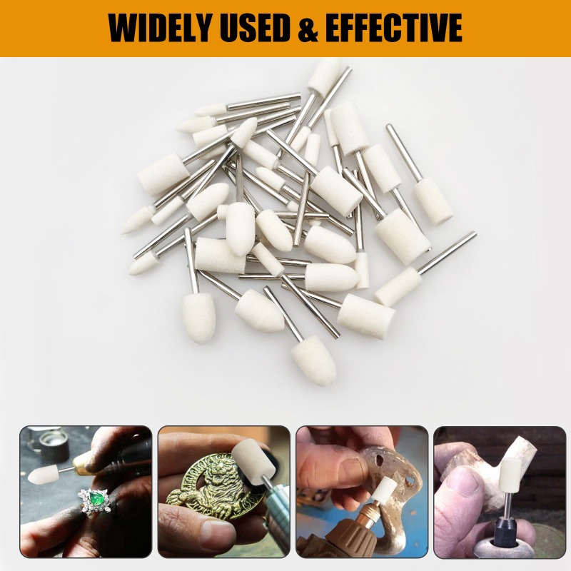36Pcs/Set Wool Felt Polishing  - Jewelry Watches & Accessories review and price