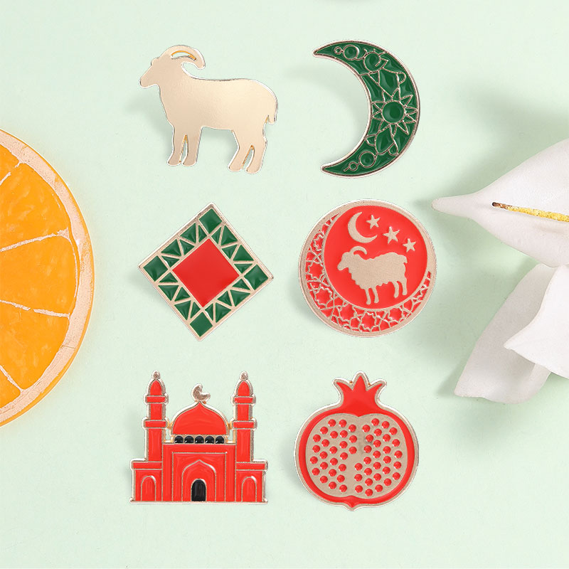 Eid al-Adha Enamel Pins Islami - Al Ain Jewelry & Watches Exhibition 2025 review and price